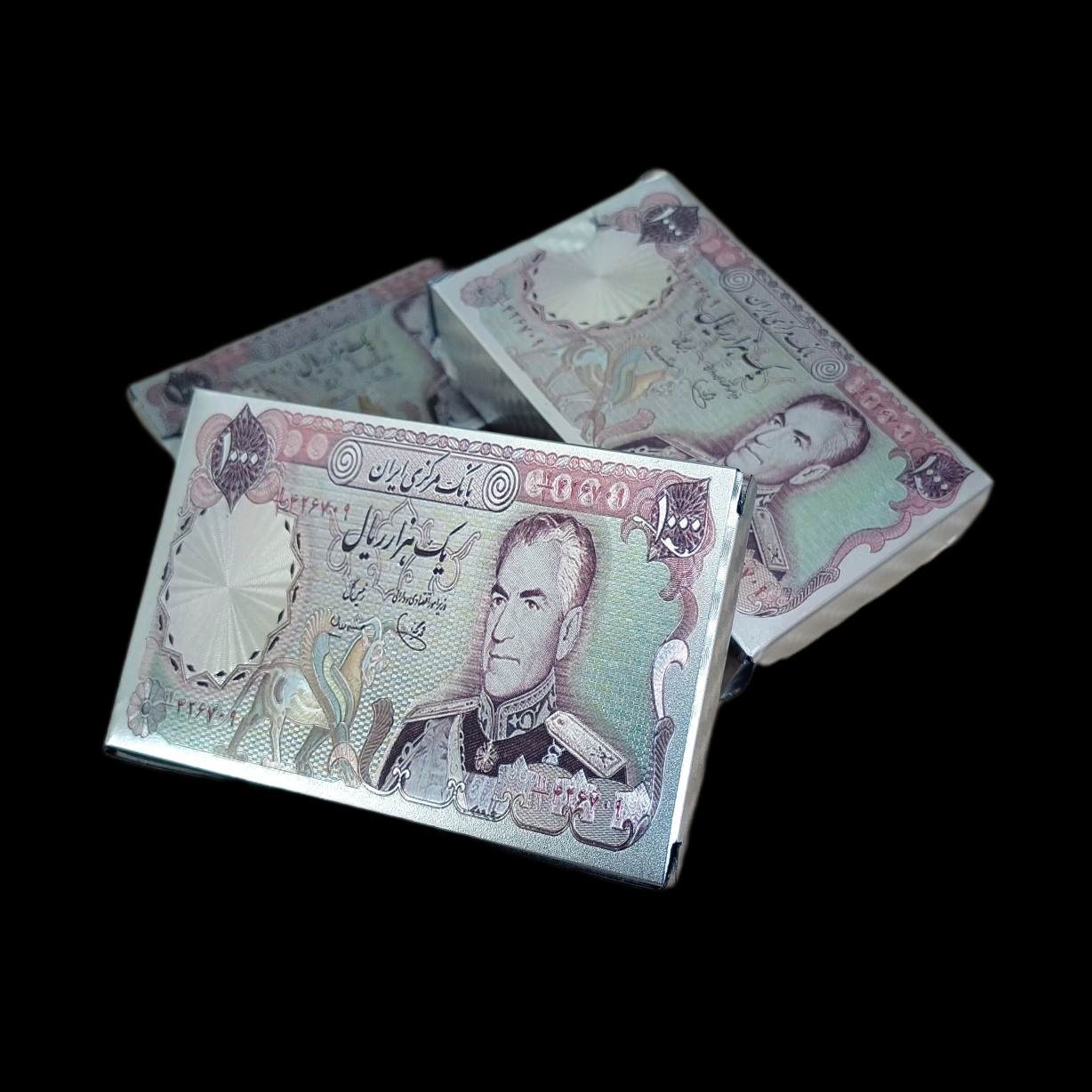 ورق-پاسور-نقره-شاه-ایران